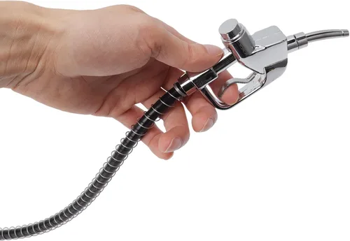 Miniatura 7 de Tyenaza Dispensador de licor de boquilla de bomba de gas de doble pistola de metal para cerveza, vino, refrescos y bebidas