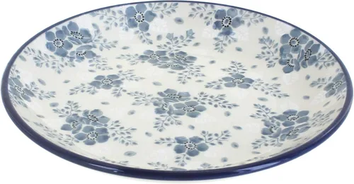 Miniatura 11 de Blue Rose - Plato de postre Blue Alyce - 7.75 pulgadas de diámetro - Hermoso plato para pasteles, aperitivos o aperitivos