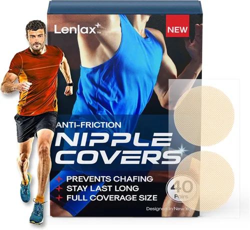 Cubiertas para pezones para correr para hombre, 12 horas + larga duración, cinta adhesiva fuerte para pezones, no se ve debajo de la camisa,