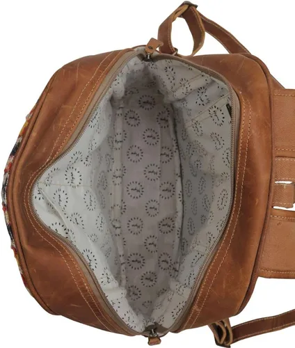 Miniatura 4 de Myra Bag Mochila de cuero occidental para mujer - One Size Pecan, Nuez pacana, Classic