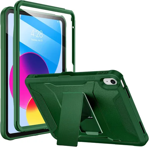 Miniatura 24 de Funda Soke para iPad (A16) de 11ª generación de 11 pulgadas 2025, iPad de 10ª generación de 10.9 pulgadas 2022, con protector de pantalla