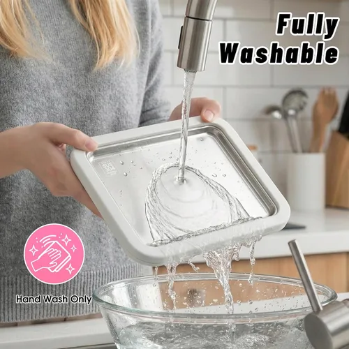 Miniatura 7 de Kit para hacer helados enrollados, máquina para hacer helados en casa con bandeja de congelación instantánea con tapa y 2 espátulas, máquina