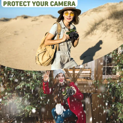 Miniatura 5 de Nikon Z8 - Funda protectora de goma de silicona para cámara, compatible con Nikon Z8 (verde militar)