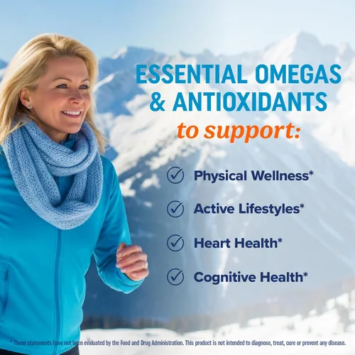 Miniatura 5 de Omega 3 6 9 + suplemento de curcumina de cúrcuma Aceite de pescado EPA y DHA + cúrcuma de cúrcuma Apoyo a la movilidad, cognitivo y salud