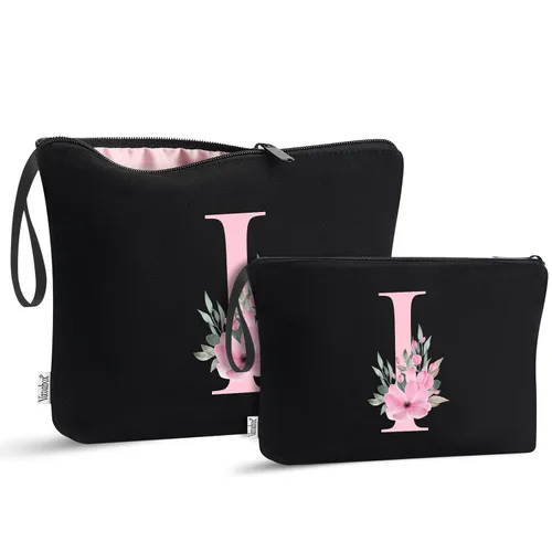 Miniatura 20 de Vavabox A-Z Bolsa de Maquillaje Personalizada, Regalos de Cumpleaños para Mujeres y Mamá, Regalos para la Mejor Amiga, Bolsa de Cosméticos