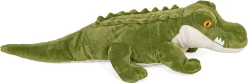 Miniatura 5 de Wild Republic Ecokins, cocodrilo, animal de peluche, 12 pulgadas, regalo para niños, juguete de peluche, hecho de botellas de agua recicladas