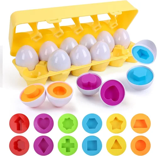 Miniatura 11 de USATDD - Juego de dinosaurios de emparejamiento de letras, juego de dinosaurios de doble cara de letras ABC, juguete de motricidad fina