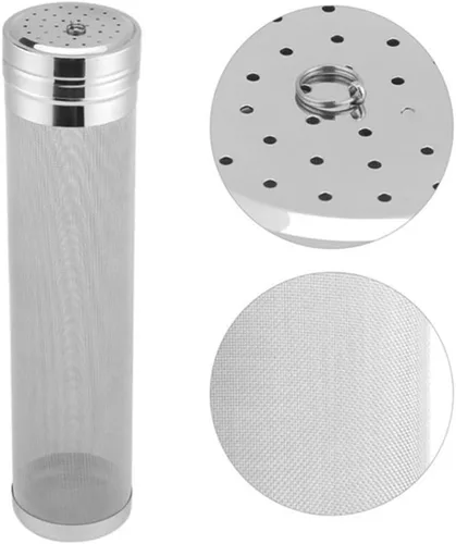 Miniatura 5 de Filtro de tolva seca de cerveza, malla fina Barriles de 400 micrones, cartucho para el hogar, filtro de cerveza de café, filtro de cubo de vino