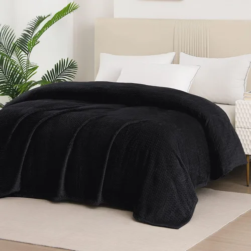 Whale Flotilla Manta de Forro Polar Transpirable Tamaño Twin para Cama (90x66 Pulgadas), Mantas Súper Suaves y Peludas para Todas las Estaciones,