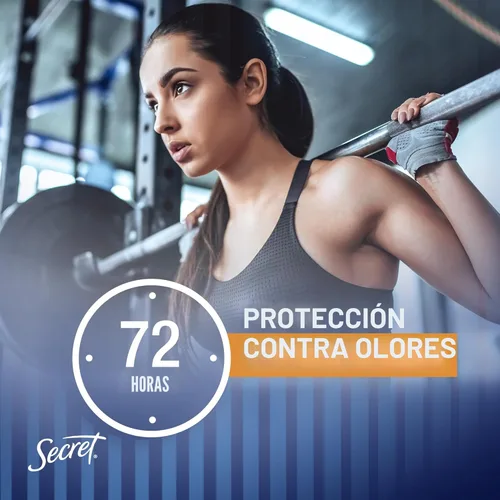 Miniatura 4 de Secret Outlast - Desodorante antitranspirante para mujer, 72 horas de protección contra el sudor y el olor, minerales equilibradores de pH, sólido