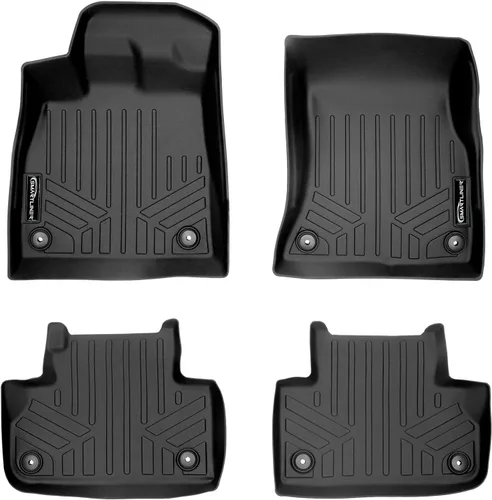 Miniatura 34 de MAXLINER Juego de alfombrillas de piso y forros de primera fila para Audi A4 / S4 Sedan / A4 Allroad 2017-2025