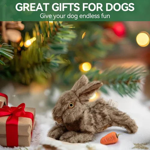 Miniatura 7 de ALL FOR PAWS Juguetes Chirriantes para Perros, Juguetes de Animales de Peluche para Perros, Juguete de Peluche para Perros Pequeños, Medianos