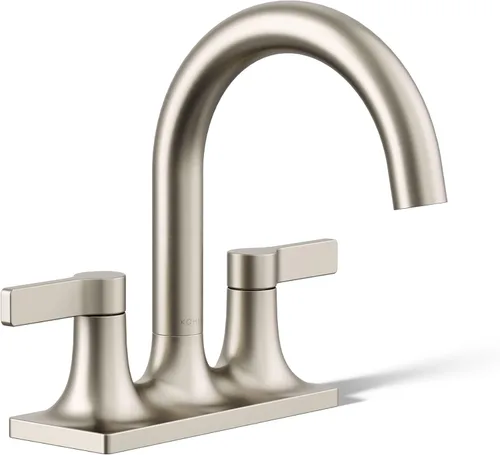 Miniatura 15 de KOHLER 16027-4-CP - Grifo para lavabo de baño con una sola manija, cromo pulido, tamaño único