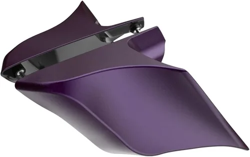 Miniatura 64 de Advanblack Barracuda - Cubiertas laterales estiradas plateadas (brillantes), paneles extendidos para Harley Touring Street Glide Road Glide Electra