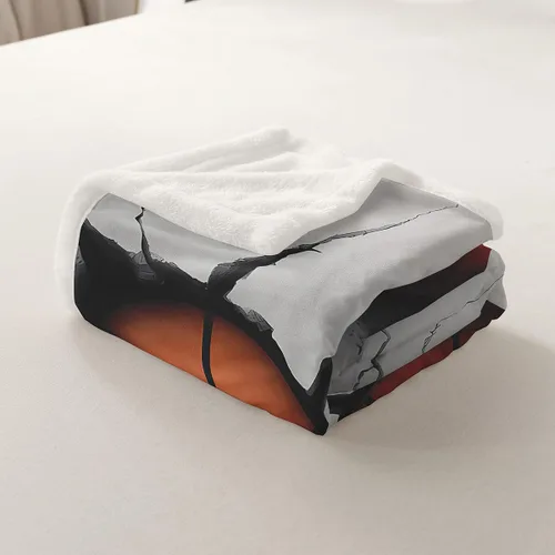 Miniatura 6 de Feelyou Manta de Sherpa para Niños con Diseño de Baloncesto para Sofá, Manta de Forro Polar 3D con Patrón de Bola, para Hombres, con Tema Deportivo
