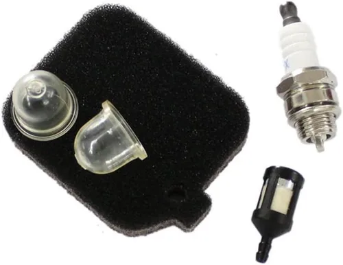 Miniatura 2 de HURI Filtro de aire Filtro de combustible Bujía Bombilla de cebado para sopladores de hojas Stihl BG55 BG65 BG85
