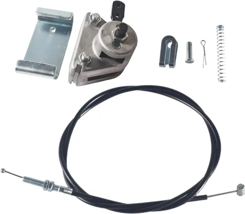 Miniatura 2 de Cable de freno mecánico de 56 pulgadas, pinza de freno y soporte para Go Kart Manco 9598 9597 para Yerf-Dog ASW MB-1 Bristers Thunder Predator 212cc