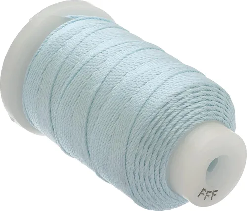 Miniatura 87 de The Beadsmith Cordón de seda pura – Castaño, tamaño E (0.325 mm/0.0128"), 200 yardas (600 pies), carrete de 1/2 onza