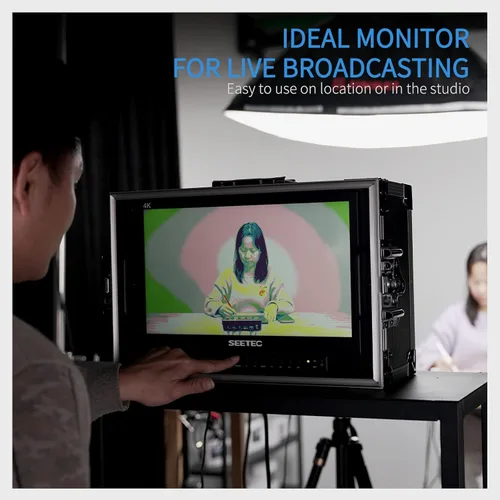 Miniatura 5 de Monitor de producción de 15.6 pulgadas ATEM156-CO 4K entradas de salida HDMI Quad Split Display 1920 x 1080 Full HD Transmisión en vivo Monitor