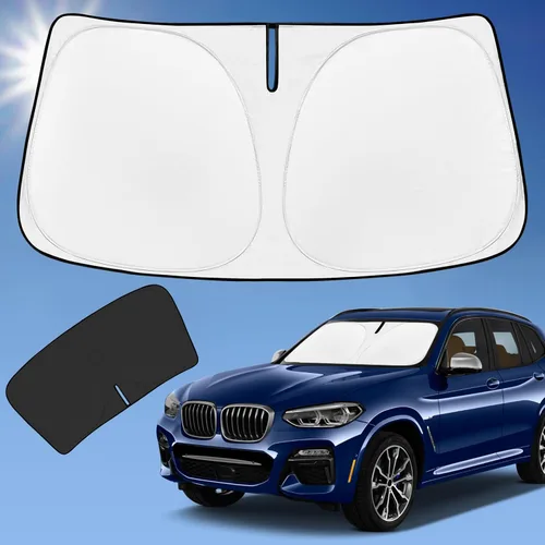Miniatura 65 de para Dodge RAM 1500 2019-2024 2025 2026 Parasol Parasol para Parabrisas Cubierta - 4 Capas Parasol para Ventana Delantera para RAM1500 2Puertas