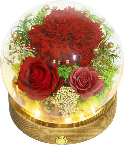 Miniatura 15 de Valley of Rain & Forest Flores reales de larga duración, regalo floral único para que envíes amor para todas las ocasiones, para decoración de Rosa