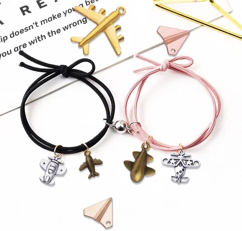 Miniatura 5 de BronaGrand Aircraft Airplane Charm, 100g Airplane Pendant Charms Alloy Jewelry Charms Craft Supplies for Jewelry DIY Earrings Necklace Bracelet