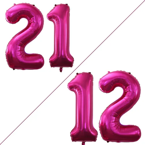 Miniatura 232 de Goer, conjunto de globos de papel aluminio para decoraciones de cumpleaños, globos de las letras de feliz cumpleaños y de números Oro