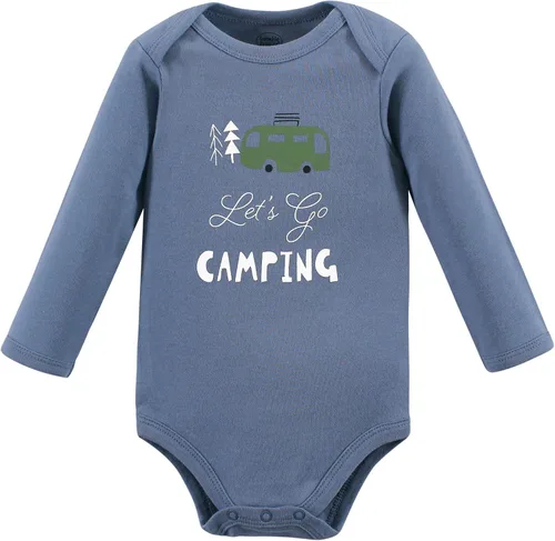 Miniatura 2 de Luvable Friends unisex-baby Cotton Long-sleeve Bodysuits