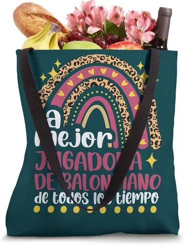Miniatura 4 de La Mejor Jugadora de Balonmano Divertido Mujer Balonmanista Tote Bag