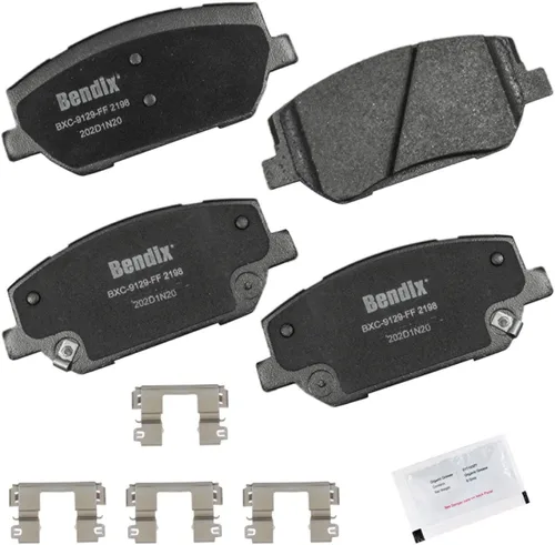 Miniatura 236 de Pastillas de freno delanteras cerámicas Bendix Priority1 CFC2302 para Hyundai Elantra 2021, Sonata 2022-2020, Kia K5 2023-2021