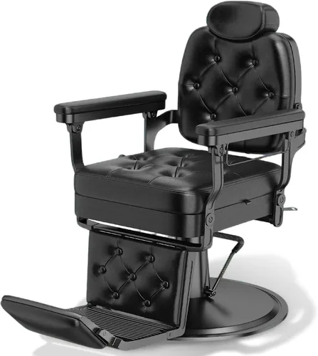 Artist hand Silla de peluquero para estilista, Silla de salón reclinable hidráulica multiusos, Sillas de peluquería de servicio pesado, Barbería
