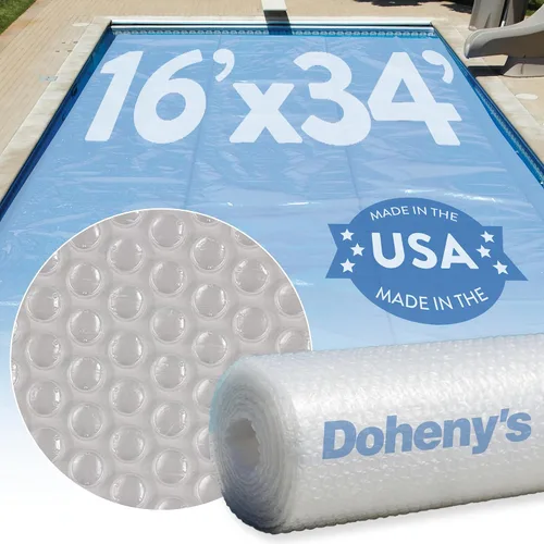 Miniatura 21 de Doheny's Clear-Tek - Cubierta solar de micro burbujas para piscinas enterradas Aumenta la absorción de energía solar, retiene el calor, reduce