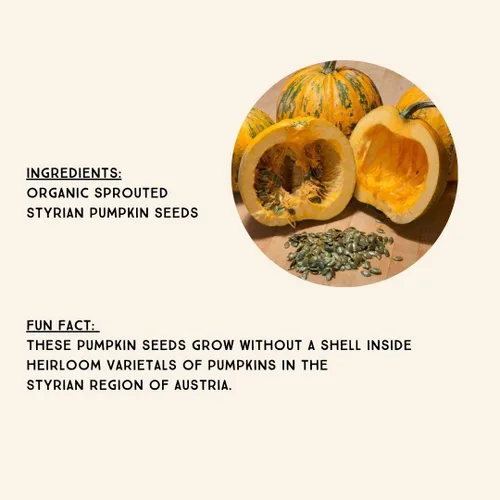 Miniatura 7 de Lark Ellen Farm Semillas de calabaza orgánicas germinadas, semillas de calabaza crudas sin sal orgánicas, pepitas, veganas, sin OMG, sin gluten