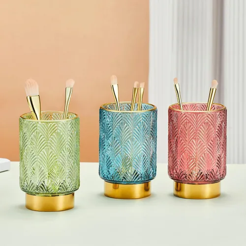 Miniatura 4 de Organizador de brochas de maquillaje, soportes para cepillos de dientes, soporte para lápices de escritorio, taza multifuncional para pinceles