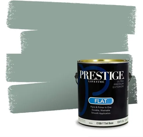Miniatura 1077 de Prestige Paints - pintura de exterior y pintura de imprimación en una, E100-T-6006-10AVP