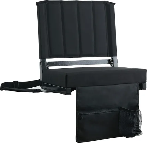 Miniatura 15 de SPORT BEATS Stadium Seats with Back Support Bleacher Chairs with Back and Cushion Thick Padded Bleacher Seats Includes Shoulder Strap
