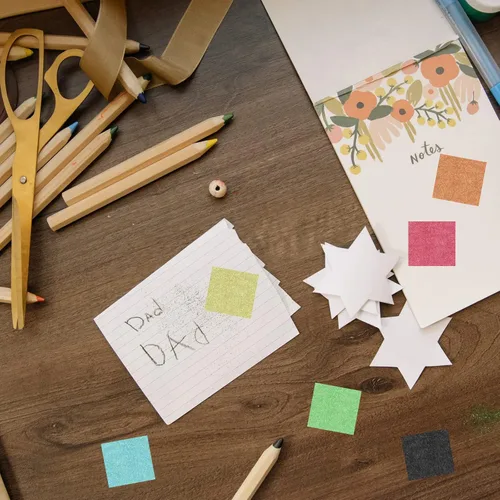 Miniatura 6 de Jyongmer 9000 hojas de papel de seda de colores de 1 pulgada - 30 papeles de seda surtidos para proyectos de arte Scrunch