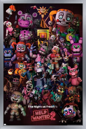 Miniatura 12 de Five Nights at Freddy's: Help Wanted 2 - Póster de pared de grupo