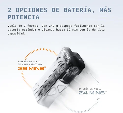 Miniatura 7 de Antigravity Drone A1-360 con plan de cuidado de 1 año, gafas inmersivas, control de movimiento de punto a volar para adultos y principiantes, evitar