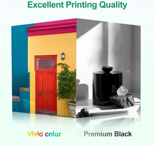 Miniatura 6 de Cartucho de tinta 245XL remanufacturado para Canon 245XL Paquete combinado de tinta negra PG245XL Cartucho de tinta negra funciona con impresora