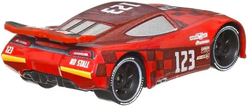 Miniatura 4 de Disney Cars Mattel 1:55 Diecast - Paquete de 2 unidades de cera brillante de próxima generación Conrad Camber & No Stall Jonas Carvers