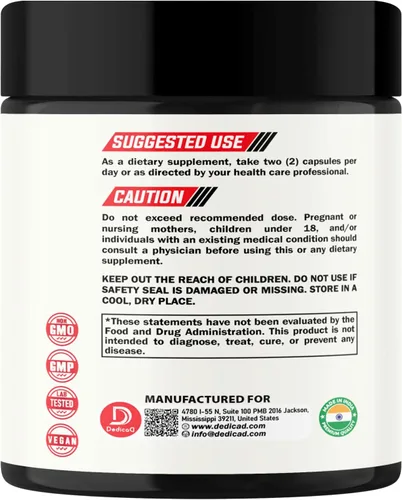 Miniatura 9 de Shilajit Cápsulas orgánicas puras del Himalaya de 1000 mg – Contiene Fulvic, ácido húmico natural y 85 otros – Suplemento Shilajit