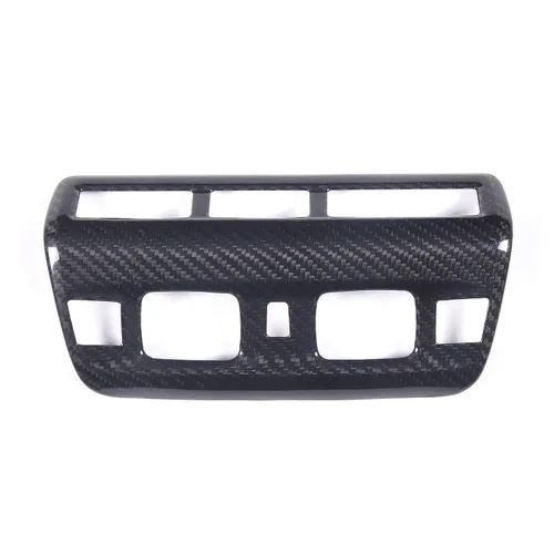 Miniatura 7 de TOYCIDFG Marco de luz de lectura de fibra de carbono para Chevrolet C8 Corvette Accesorios 2020-2024 (negro)