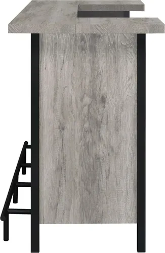 Miniatura 5 de Coaster Furniture Bar Unit Gris Driftwood Negro 182105