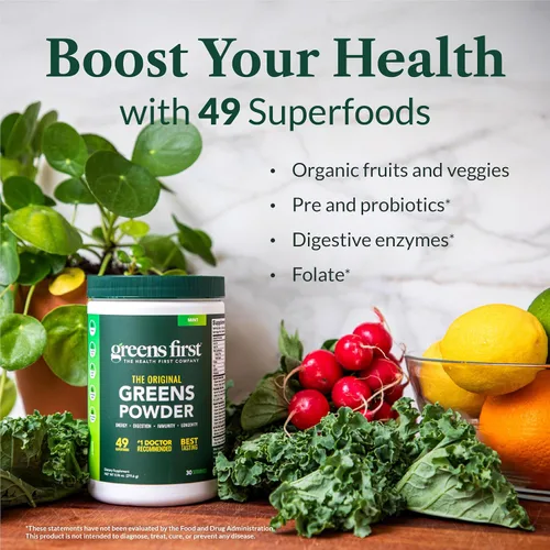 Miniatura 3 de Superalimentos Greens First, nutrientes ricos en antioxidantes, GF, 1, 1