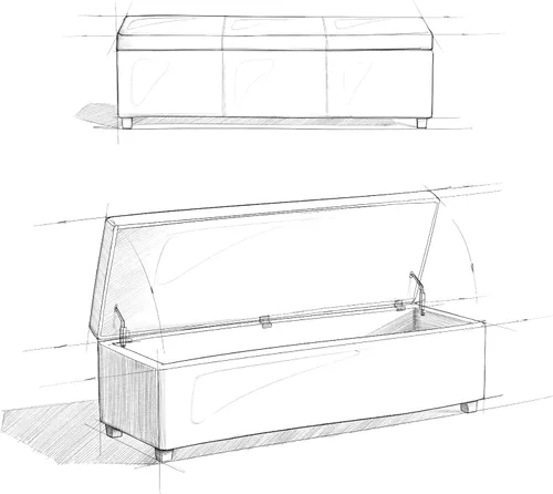 Miniatura 10 de SIMPLIHOME Avalon - Banco contemporáneo tipo otomana rectangular con almacenamiento extragrande de 54 pulgadas de ancho, de pelo sintético de Gris
