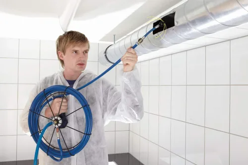 Miniatura 2 de Wohler Juego profesional de limpieza de aire comprimido Herramientas de limpieza de conductos para aplicaciones residenciales y comerciales