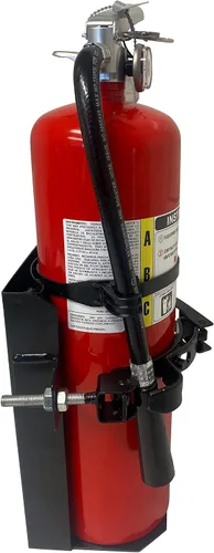 Miniatura 6 de Soporte de vehículo extintor de incendios resistente para 10 libras seco y/o 5 lb Co2 genérico para 809