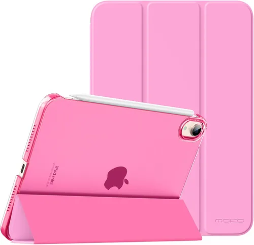 Miniatura 18 de MoKo Funda para iPad mini 7 (A17 Pro) Generación 2024, Funda para iPad mini 6 2021, Funda Protectora Delgada y Ligera de 8.3 Pulgadas con Carcasa