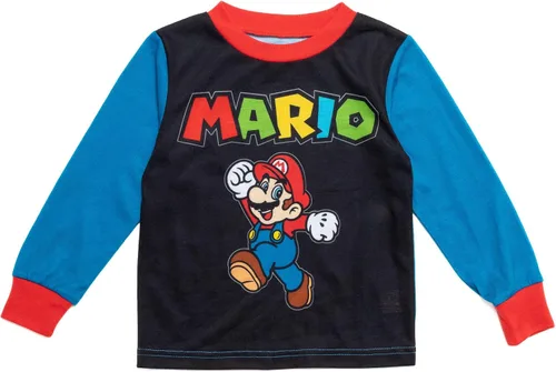 Miniatura 2 de Super Mario Nintendo Luigi Mario - Conjunto de pijama para niños pequeños